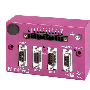 Controlador de motor paso a paso - MINIPAC 10A/60V - Gunda Automation GmbH - DC / CANopen / PROFIBUS DP