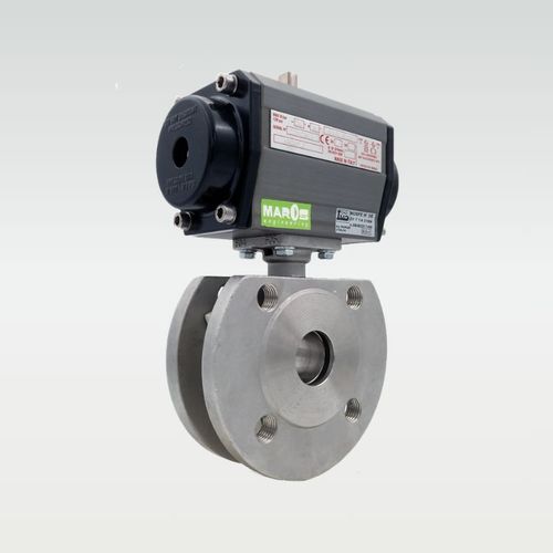 Válvula de bola - 080323012W - MAROS Engineering - neumática / roscada / wafer
