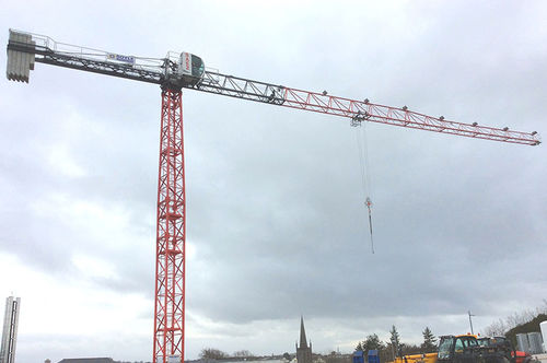 Grúa montada sobre camión - TLS 55 13 - Gruas Saez - torre / para obra / de elevación