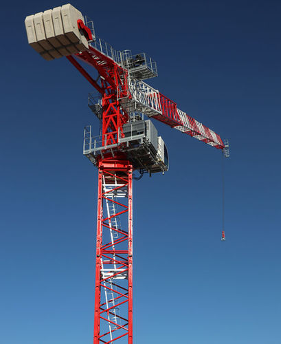 Grúa montada sobre camión - SLH 300 - Gruas Saez - de brazo amantillable / para obra / de elevación