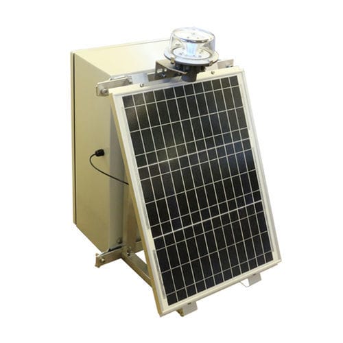 Balizaje LED - L810-LXS-SOL - Luxsolar - de baja intensidad / alimentado por energía solar / con certificado FAA