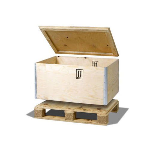 Caja-palé de madera - Logimarkt - para almacenamiento / de protección / de seguridad