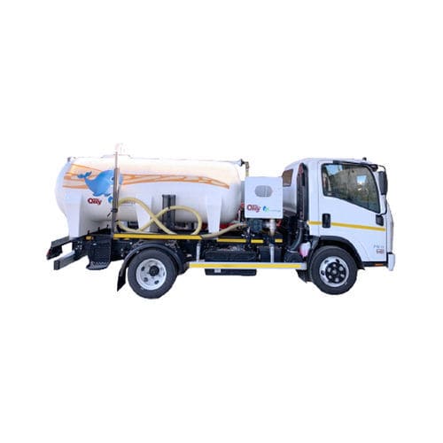 Camión cisterna de transporte - OLII - Tecam srl - de 2 ejes / con motor diésel / para la industria del reciclaje