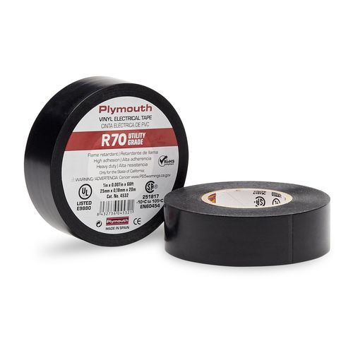 Cinta de aislamiento eléctrico - R70 Premium Slipknot - Plymouth Rubber Europa S.A.U. - de vinilo