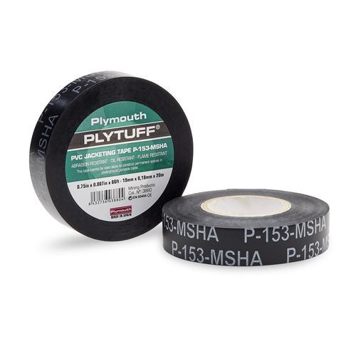 Cinta de aislamiento eléctrico - Plytuff - Plymouth Rubber Europa S.A.U. - de vinilo