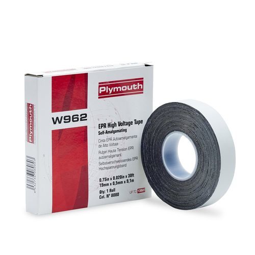 Cinta de aislamiento eléctrico - W962 - Plymouth Rubber Europa S.A.U. - autovulcanizable / de caucho / para aplicaciones de alta tensión