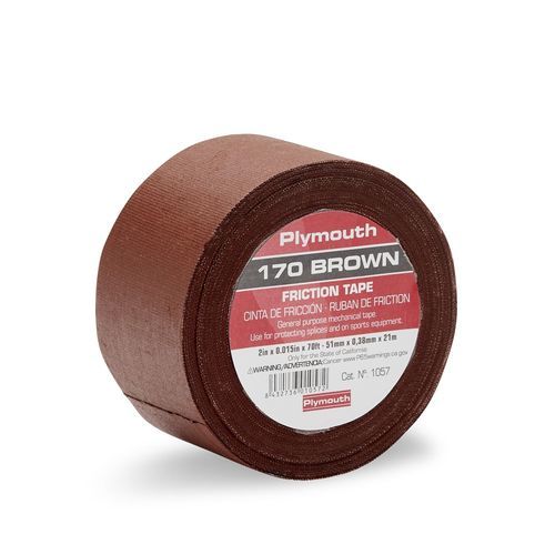 Cinta de recubrimiento - 170 Brown - Plymouth Rubber Europa S.A.U. - de caucho / de tela