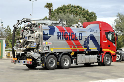 Vehículo para la inspección de canalizaciones - LONGO Euroservice SRL - con motor de combustión / de 3 ruedas