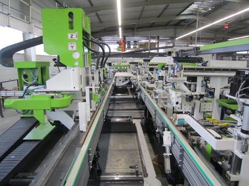 Centro de mecanizado 3 ejes - FLEXDOOR 6000 / FLEXWIN 6000 - Dubus Industrie - horizontal / para madera / de fresado