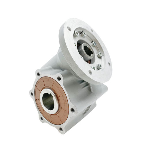Reductor de tornillo sin fin - CYXRV70 - Chenyue (Jiangsu) Technology Co., Ltd. - angular / con agujero para chaveta / 50 - 100 Nm