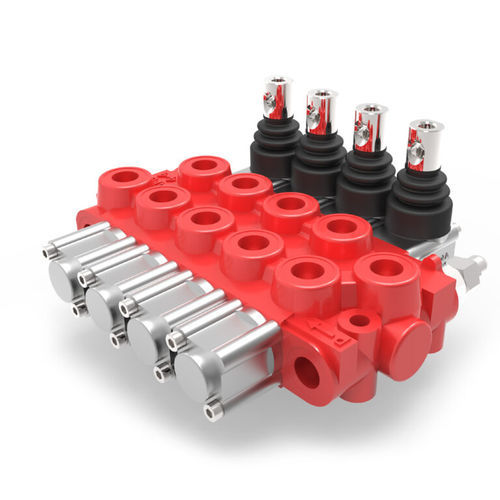 Distribuidor hidráulico de cajón - AMI 4 series - OLEODINAMICA AMI Srl - electrohidráulico / monobloque