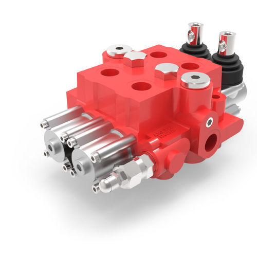 Distribuidor hidráulico de cajón - AMI 300 series - OLEODINAMICA AMI Srl - electrohidráulico / monobloque