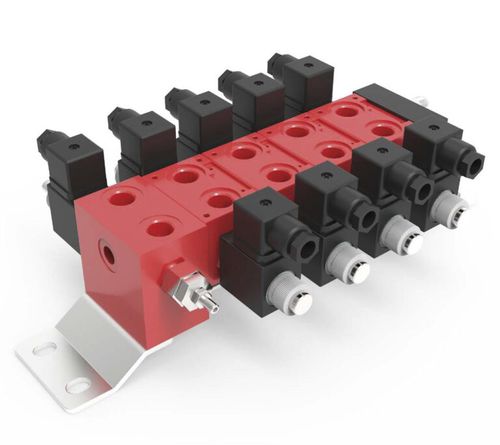 Distribuidor hidráulico seccional - DB3C/DB3 series - OLEODINAMICA AMI Srl - de cajón / con control eléctrico / proporcional