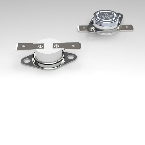 Termostato bimetálico - TK24HT series - Thermorex CJSC - con brida / para altas temperaturas