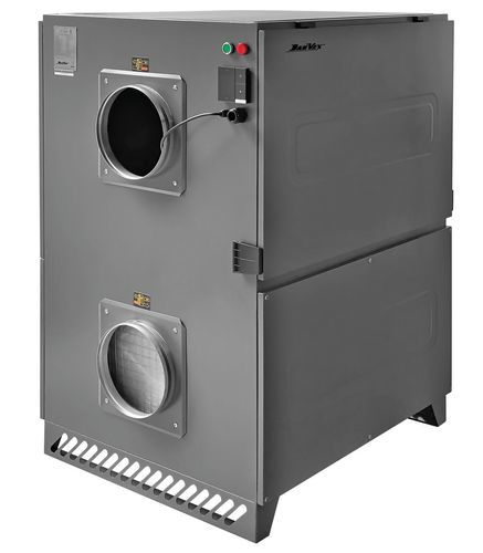 Deshumidificador por adsorción - AD-1500 (240 l/24 h) - DanVex - de aire / para materiales higroscópicos / para ventilación de bidón
