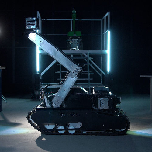 Robot de inspección de orugas - TUPÃ Ex - Instor - con iluminación de LED / en miniatura / de interior