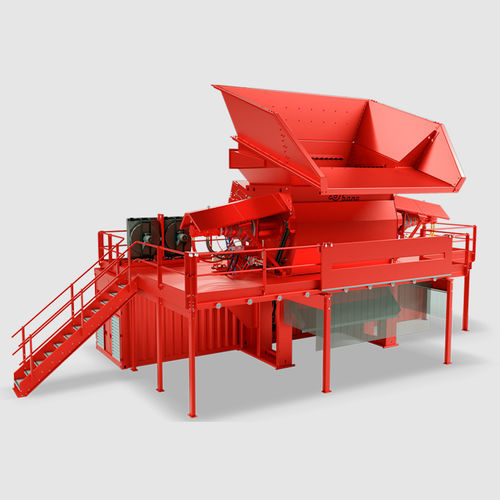 Destrozador primario - PREMAC HYDRO series - BANO RECYCLING SRL - de 1 eje / de metal / robusto
