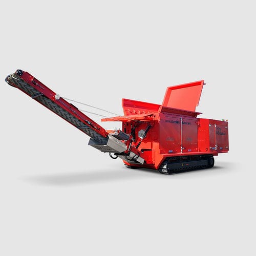 Destrozador primario - FURY series - BANO RECYCLING SRL - de 1 eje / para cables / de desechos