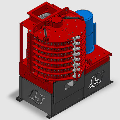 Molino para metales - BANO RECYCLING SRL - de rotor / vertical / robusto