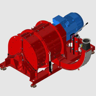 Molino para metales - TU series - BANO RECYCLING SRL - de rotor / horizontal / de gran velocidad