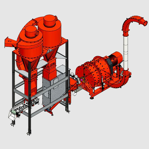 Separador de partículas - ZIG-ZAG EV40 - BANO RECYCLING SRL - de ciclón / por decantación / para recogida selectiva