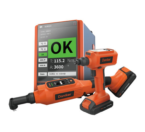 Atornilladora eléctrica con transductor - TBD - Wuxi Danikor Automation Technology Co.,Ltd - sin cable / recta / de bajo par