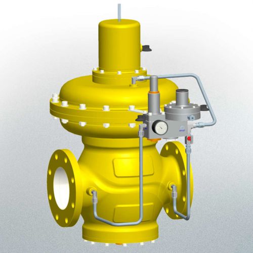 Regulador de presión para gas natural - Governor 254 P - Gascat - de diafragma / monoetapa / de hierro
