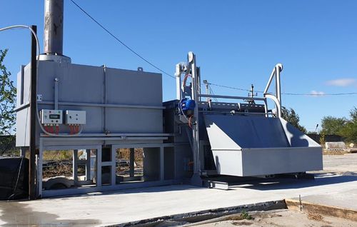 Incinerador de residuos industriales - B-3000 - FEUPROM - para residuos médicos / con horno rotativo / continuo