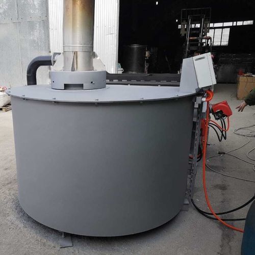 Incinerador de residuos industriales - В-500 - FEUPROM - para residuos médicos / con horno rotativo / intermitente