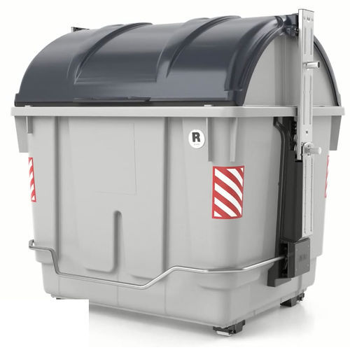 Contenedor de residuos de carga lateral - C3200 D - CONTENUR SL - de PEAD / inteligente / de residuos orgánicos