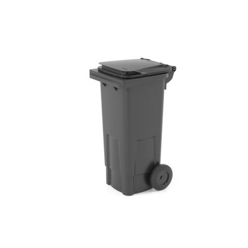 Contenedor de residuos de PEAD - C80 - CONTENUR SL - de carga trasera / para papel / para material plástico