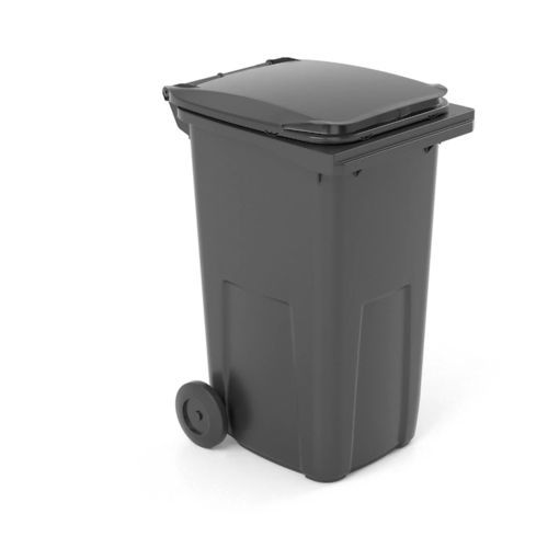 Contenedor de residuos de PEAD - C240 - CONTENUR SL - móvil / con tapa / modular