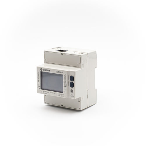 Contador de energía eléctrica trifásico - ECM80-E - Celsa Messgeräte GmbH - en riel DIN / Modbus / con pantalla LCD