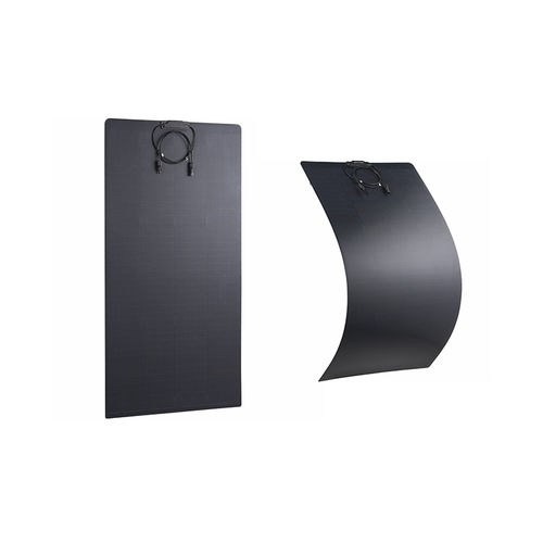 Panel solar flexible - 001042 - OZO - de silicio monocristalino / negro / flexible