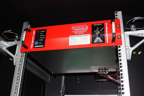 Sistema de extinción de incendios con agente limpio - Brodinger IT-Sicherheitstechnik e.U. - automático