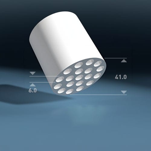 Membrana para filtración - Typ 19/6 - 1500 - atech innovations GmbH - de cerámica / resistente a los productos químicos