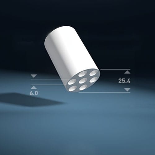 Membrana para filtración - Type 7/6 - 1200 - atech innovations GmbH - de cerámica / resistente a los productos químicos