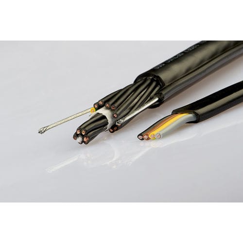 Cable eléctrico de alimentación - LIFTTEC, REELTEC, FESTOONTEC - TKD KABEL GmbH - de datos / híbrido / Ethernet