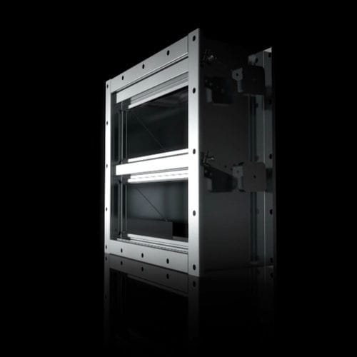 Compuerta de aire limitador de presión - PRD - Wozair - rectangular