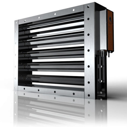 Compuerta cortafuegos rectangular - LFD - Wozair
