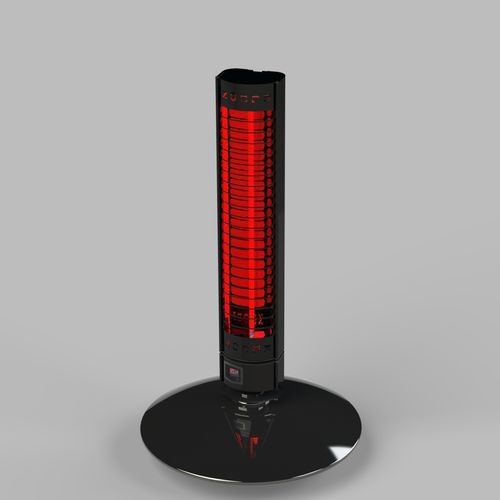 Calefactor de infrarrojos industrial - ST-RCH-2500/6 - Elcon Infrared - de tubo