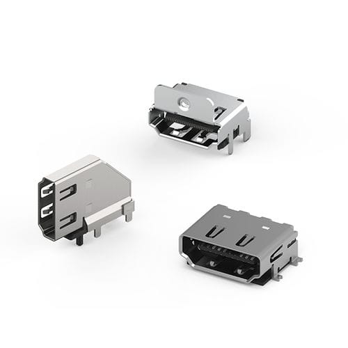 Conector HDMI - 206A/B Series - ATTEND Technology Inc. - audio/vídeo / SMT / rectangular