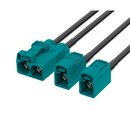 Arnés de cables eléctricos FAKRA - FR-1J2J-100X01 - ATTEND Technology Inc. - de coaxial / breakout / para automóvil