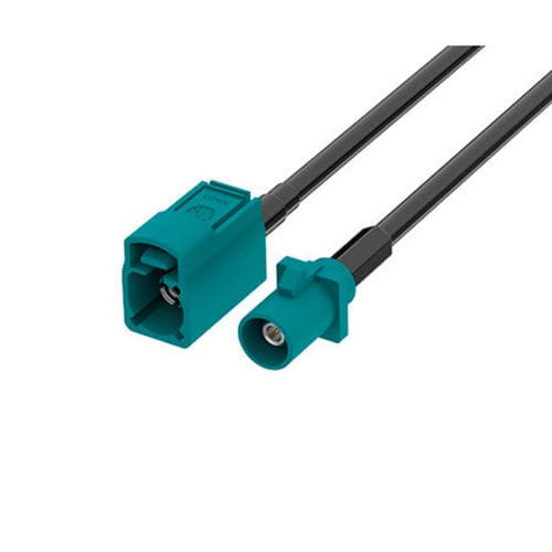 Arnés de cables eléctricos FAKRA - FR-1J1P-100X01 - ATTEND Technology Inc. - de coaxial / recto / para automóvil