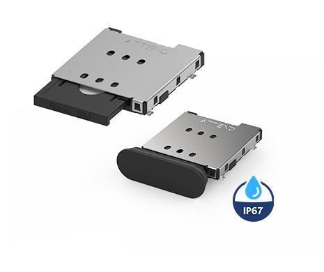 Conector nano SIM - 115U-A110 - ATTEND Technology Inc. - de datos / PCB / Socket