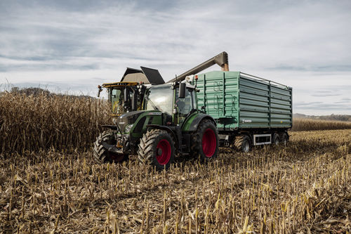 Remolque de perfiles - DDK 2400 - Farmtech - para llantas / de 3 ejes / de manipulación