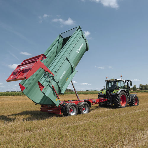 Remolque volquete - DURUS 1600	 - Farmtech - para mercancía / de ventana / en tándem