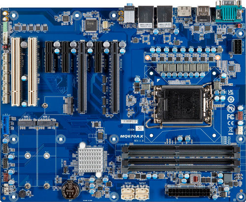 Placa madre ATX - ATX-Q670A - GIGAIPC - Intel® Celeron® / Intel® Pentium / Intel® Core i5