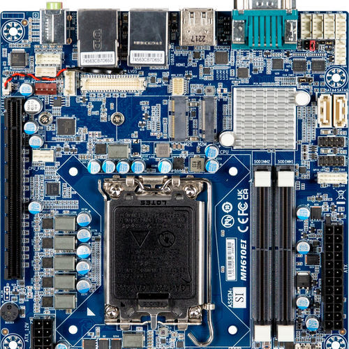 Placa madre mini-ITX - mITX-H610E - GIGAIPC - Intel® Celeron® / Intel® Pentium / Intel® Core i5