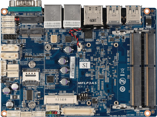 Placa madre 3.5" SubCompact - QBiP-7100AT - GIGAIPC - Dual Core / Intel® Core™ i3-7100U / Intel®